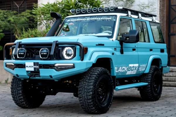 Легендарний позашляховик Toyota Land Cruiser 70 проміняв аскетичну витривалість на розкішний шарм від ательє Brabus
