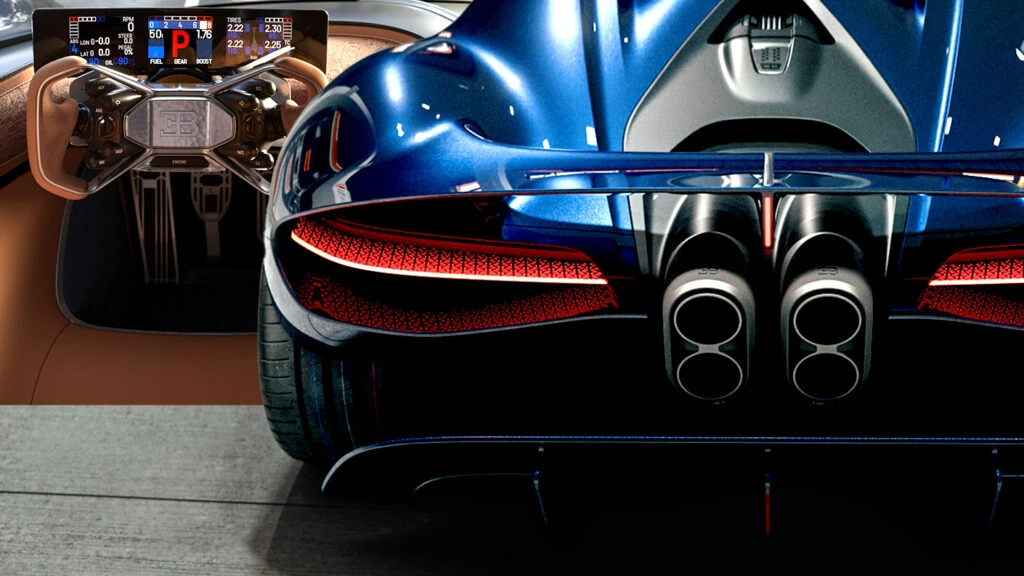 Bugatti адаптував суто трековий Bolide у 1578-сильне дорожнє авто для еліти
