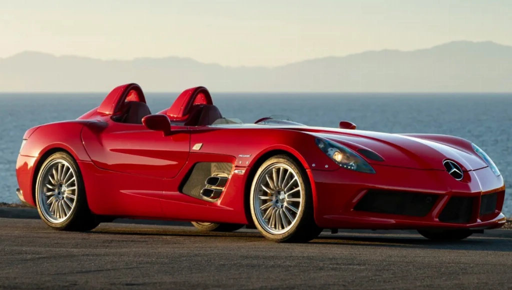 Останній Mercedes-Benz SLR Stirling Moss із пробігом 53 км оцінили в понад $6 млн (фото)