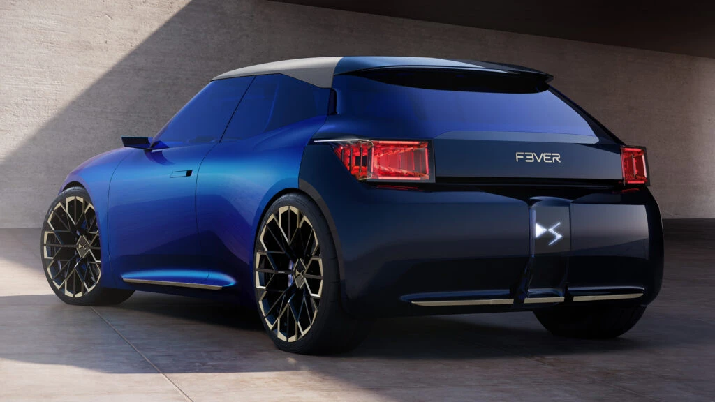 DS F3VER Concept, вид ззаду-збоку
